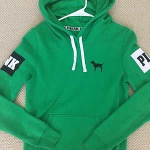PINK kelly green sweatshirt!